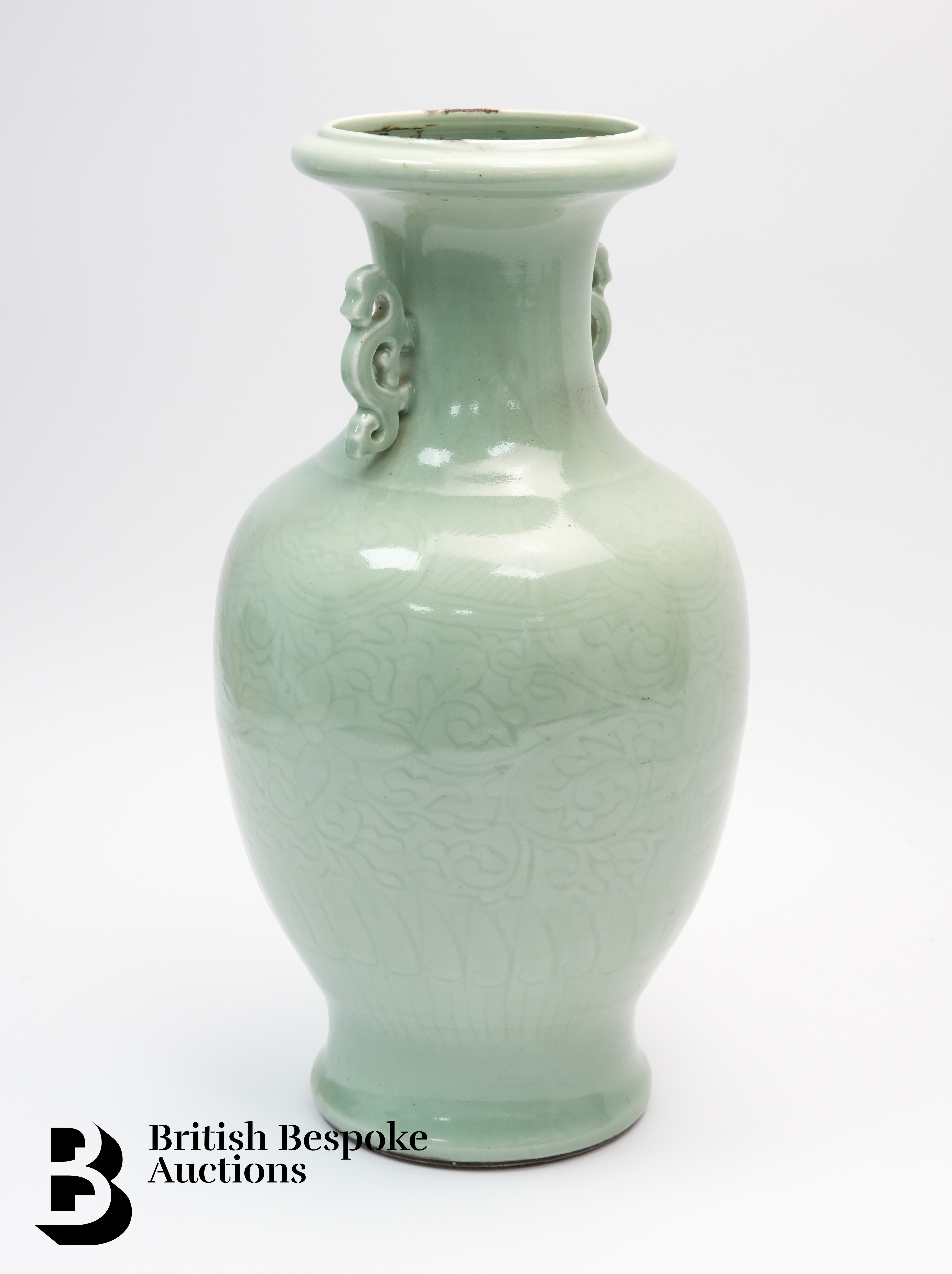 Chinese Celadon Green Vase - Image 2 of 7