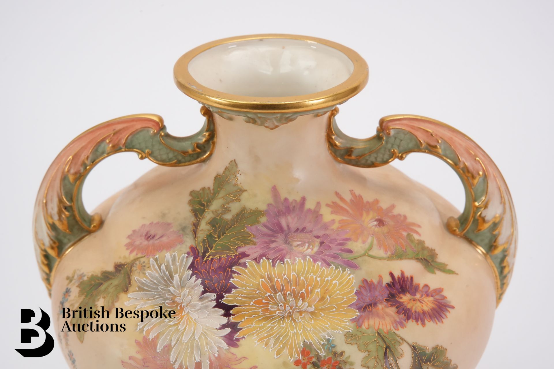 Royal Worcester Blush Ware Vase - Image 5 of 7
