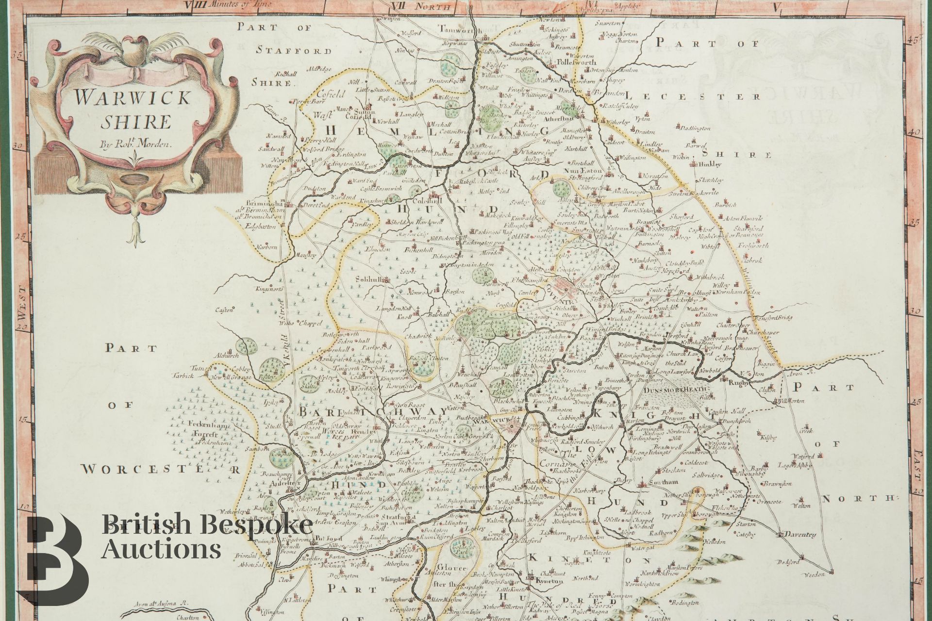Three Antique Robert Morden Maps - Bild 6 aus 10