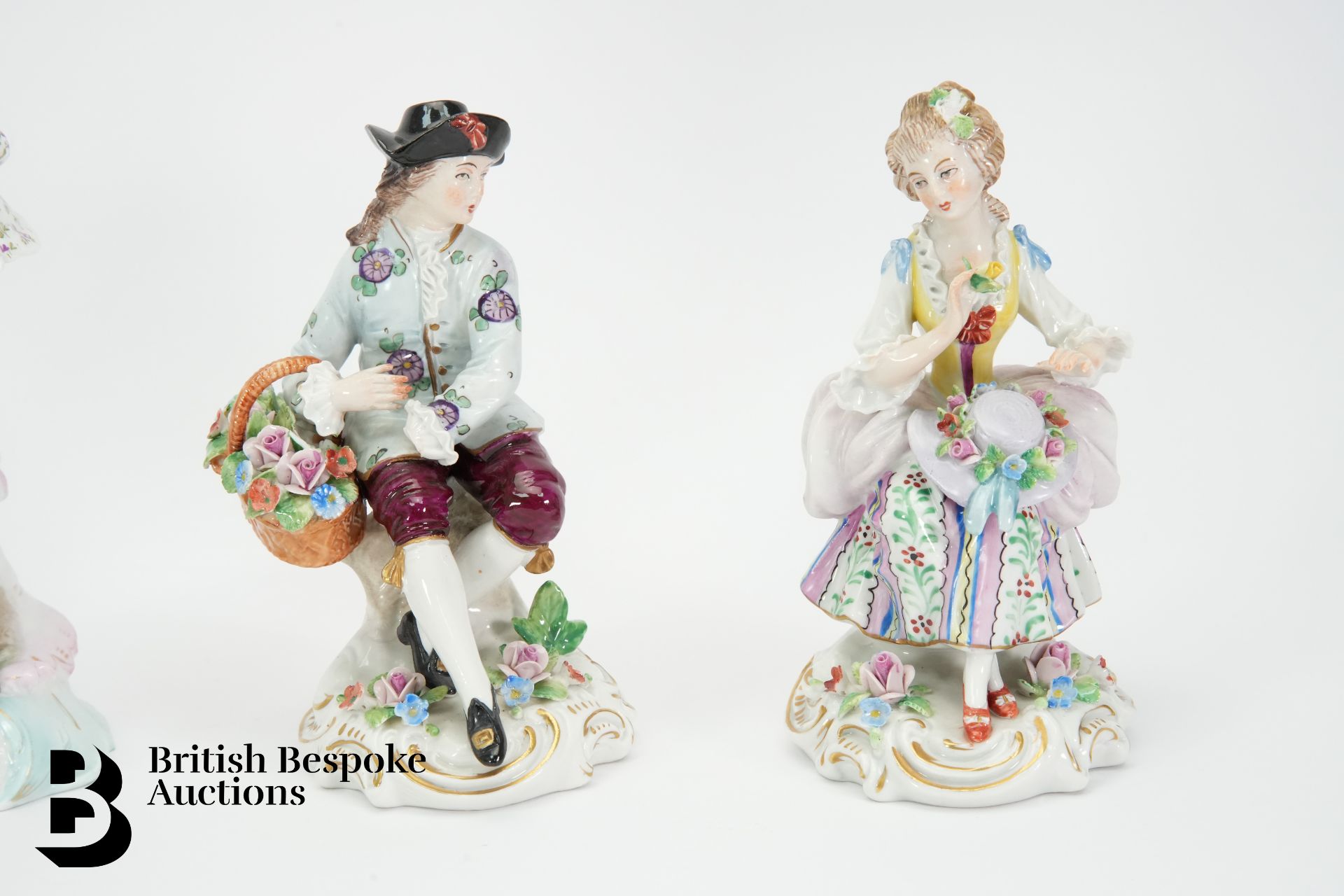 Five German Porcelain Figures - Image 4 of 5
