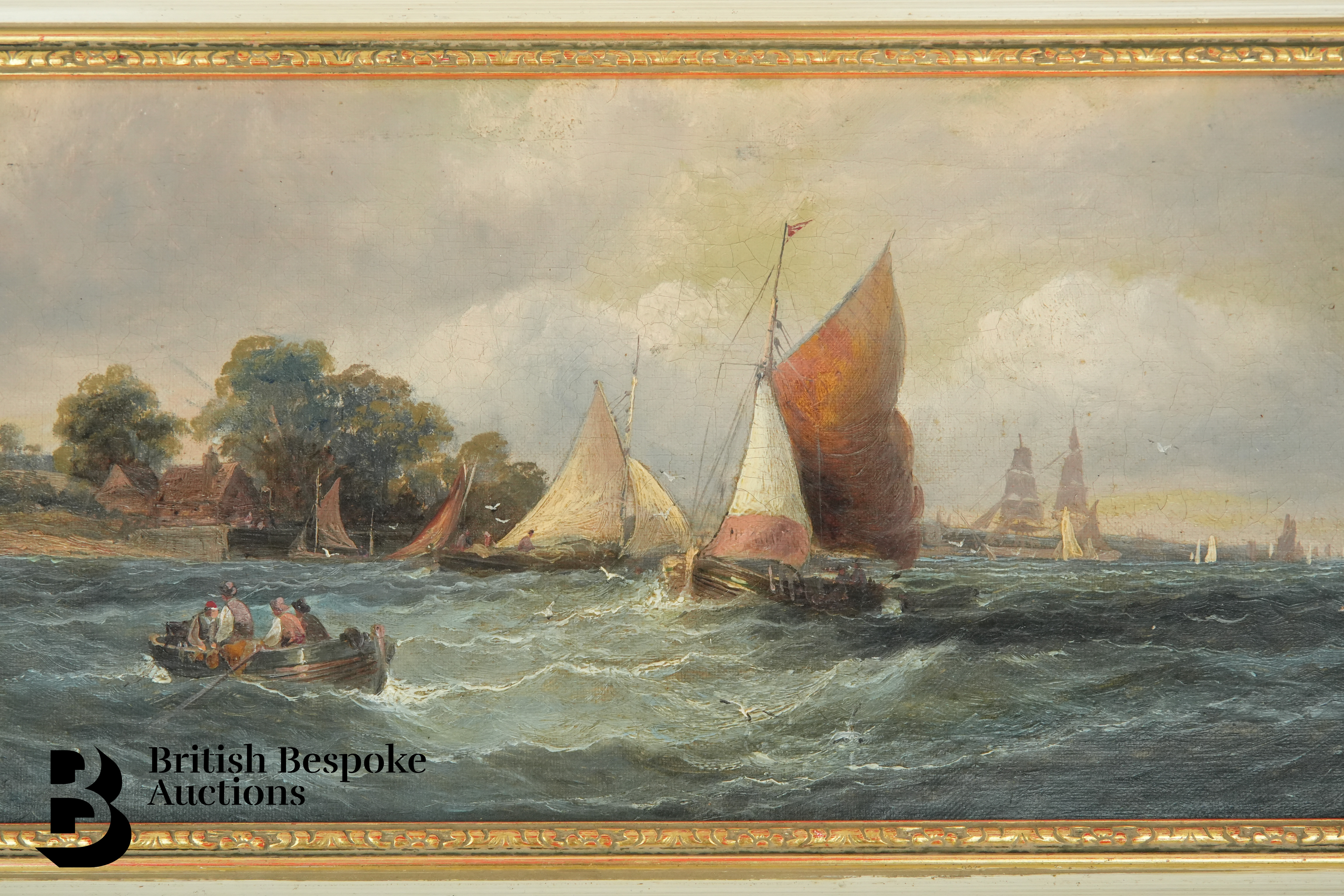 Pair of William Anslow Thornley Marine Oils - Image 2 of 6