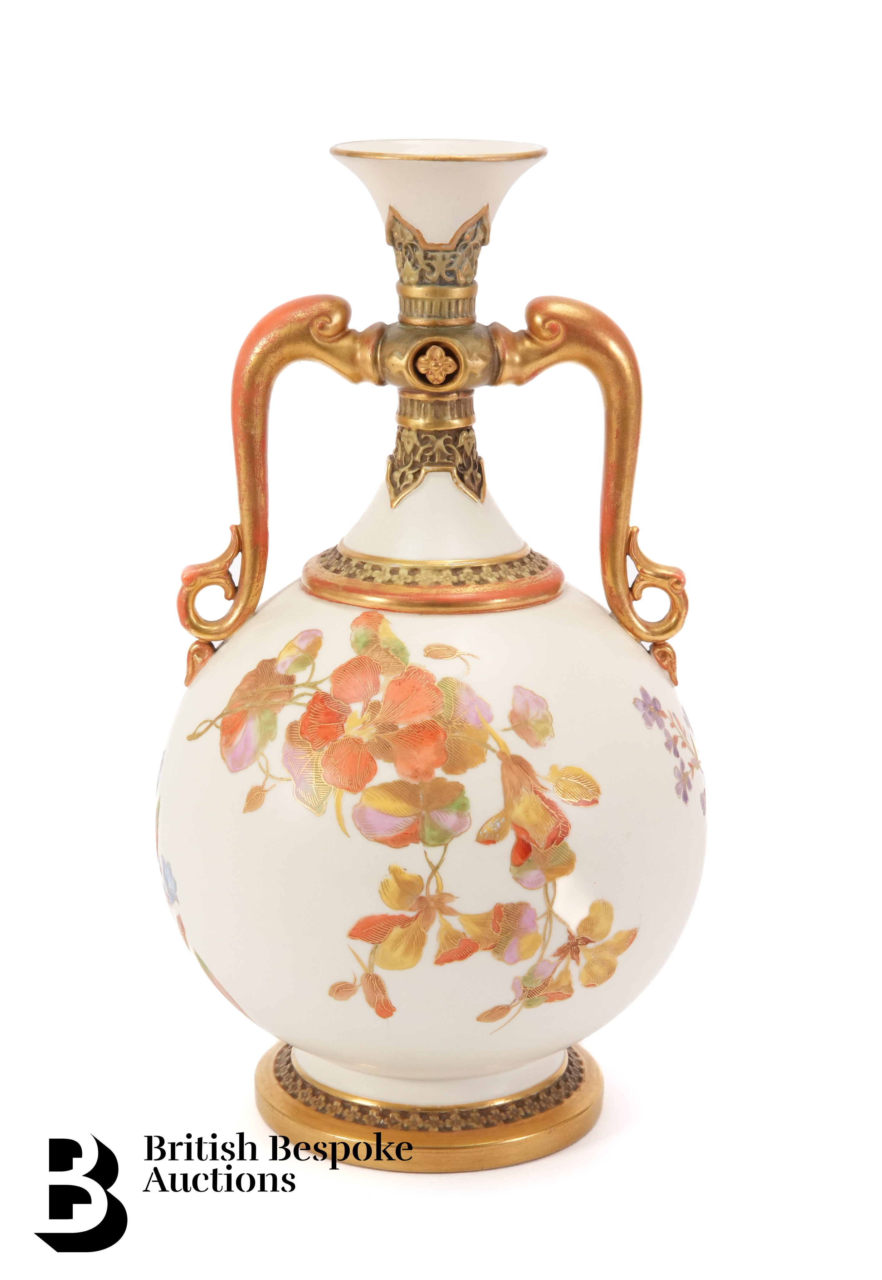 Royal Worcester Blush Ivory Vase