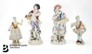 Dresden Porcelain Figurines