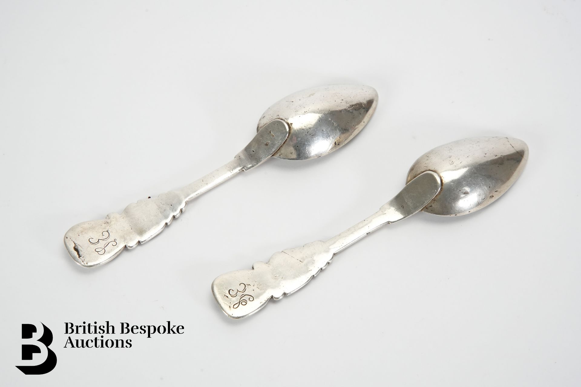 18th Century South American Silver Spoons - Bild 2 aus 3