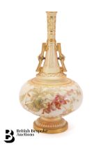 Royal Worcester Blush Ivory Vase