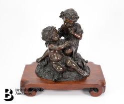 Bronze Figural Group