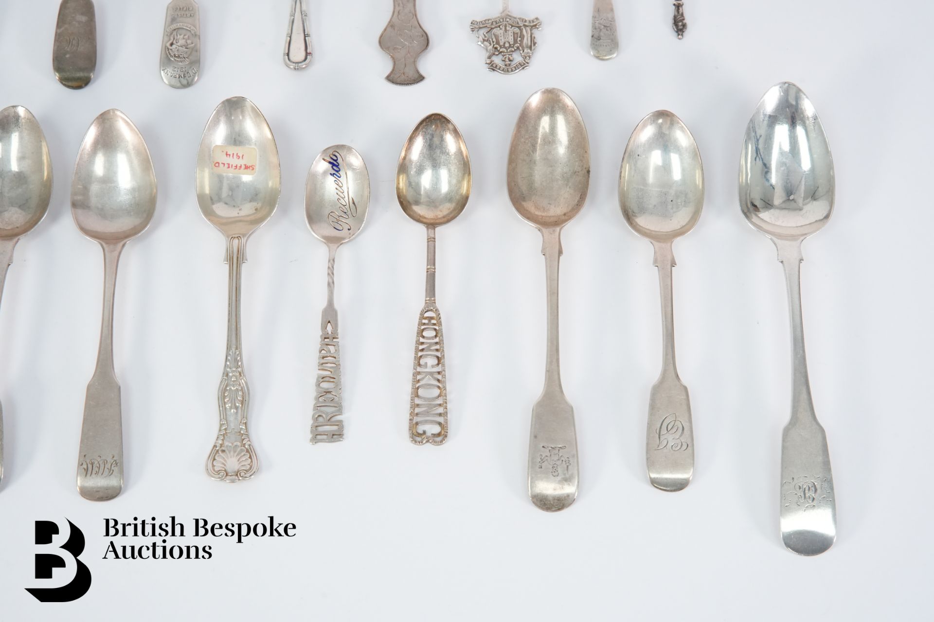 Irish Silver Spoons - Image 3 of 5