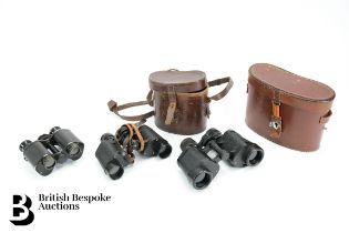 Three Binoculars