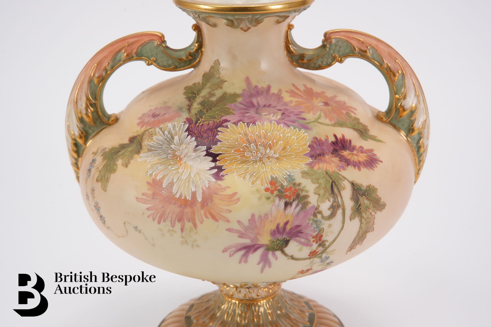 Royal Worcester Blush Ware Vase - Image 4 of 7