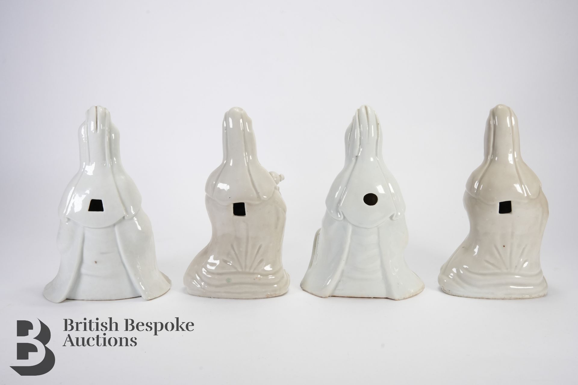 Four Chinese Blanc de Chine Figurines - Image 5 of 5