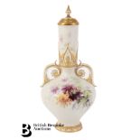 Royal Worcester Blush Ivory Vase