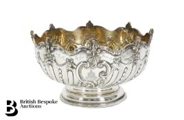Silver Monteith Punch Bowl
