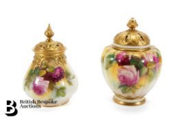 Royal Worcester Potpourri and Cover