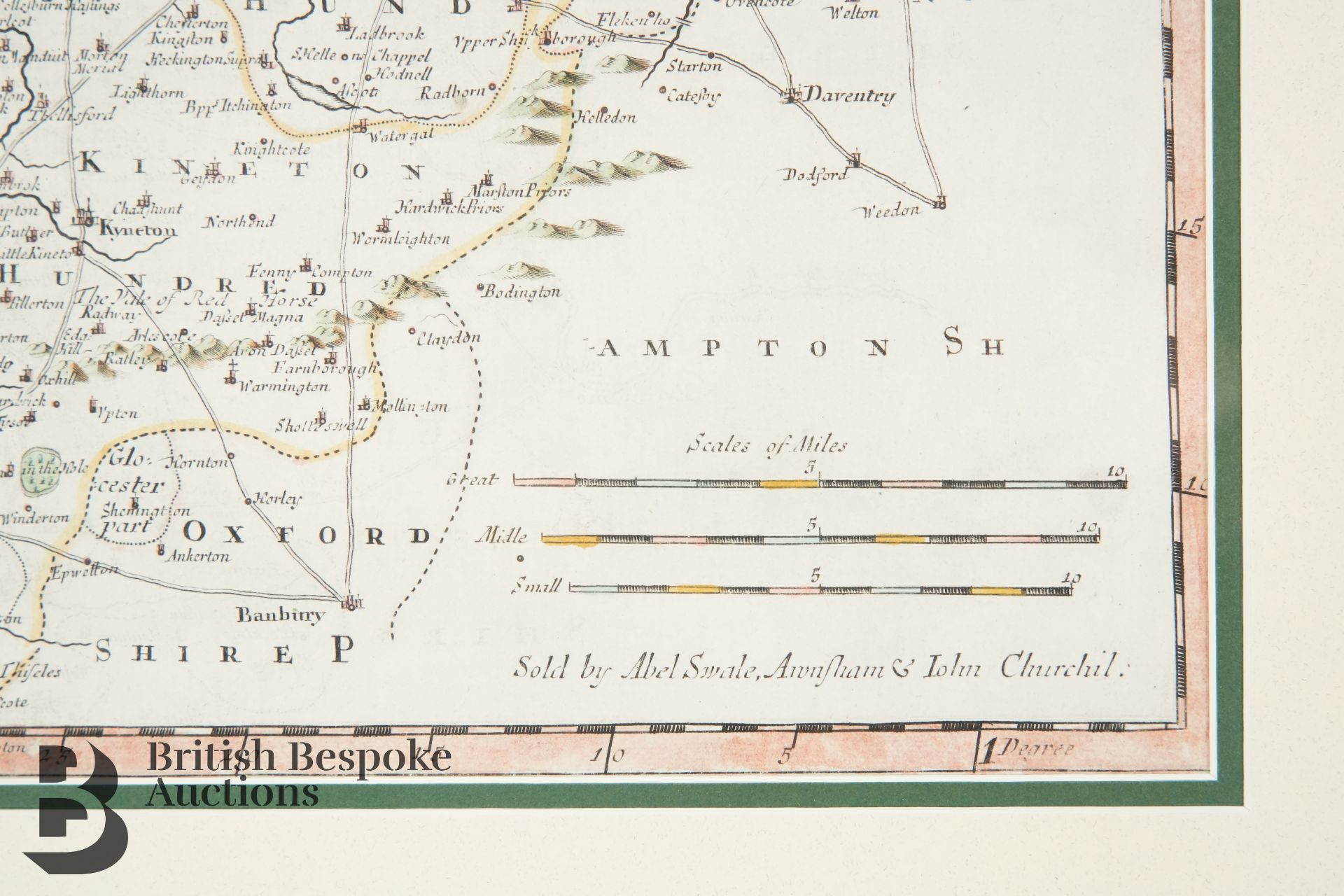 Three Antique Robert Morden Maps - Bild 7 aus 10