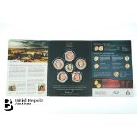 The Waterloo Mint 200 Year Anniversary Medal Set incl. 14ct Gold Proof Medalion