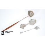 Silver Sugar Spoon