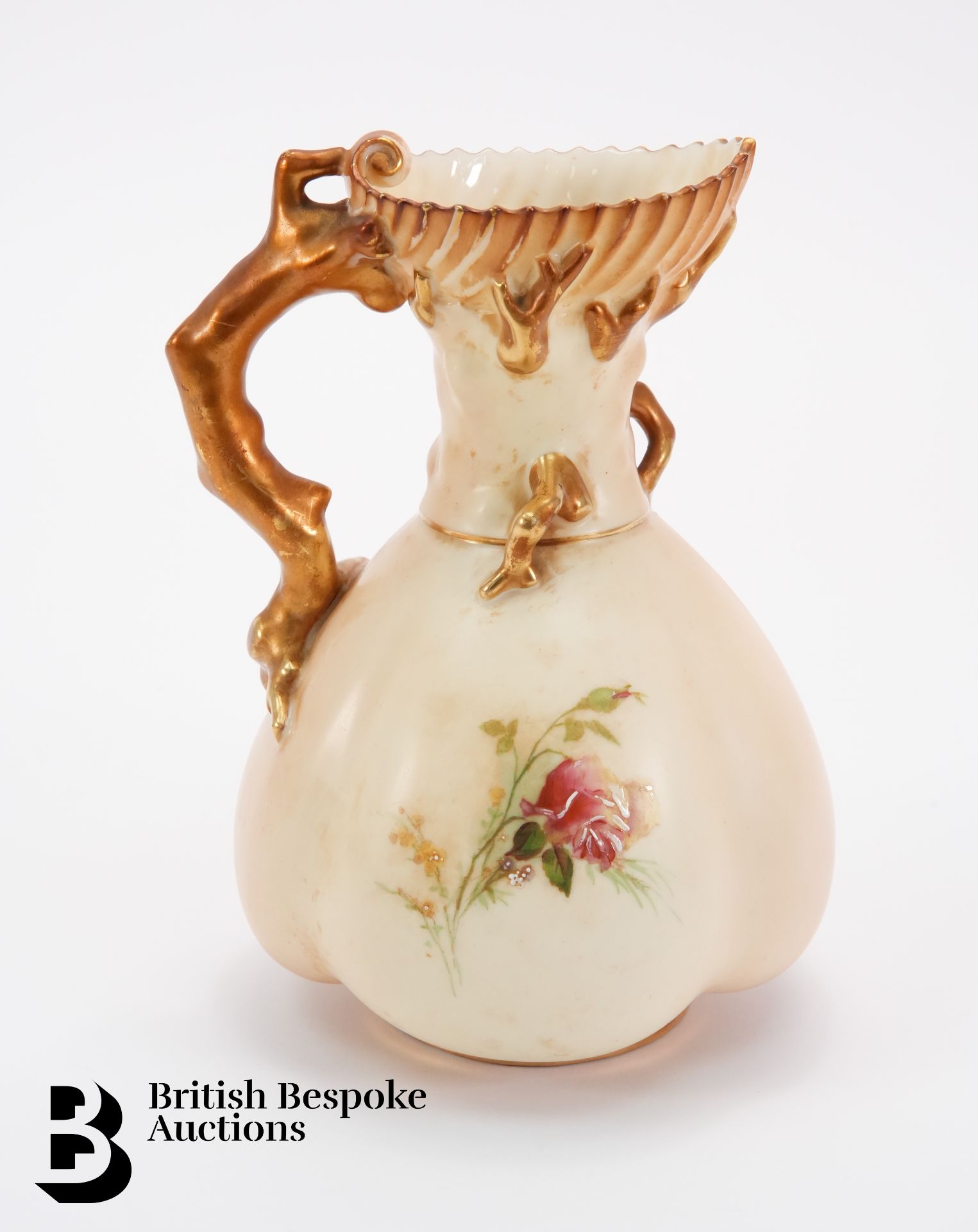 Royal Worcester Blush Ware Vase - Image 2 of 6