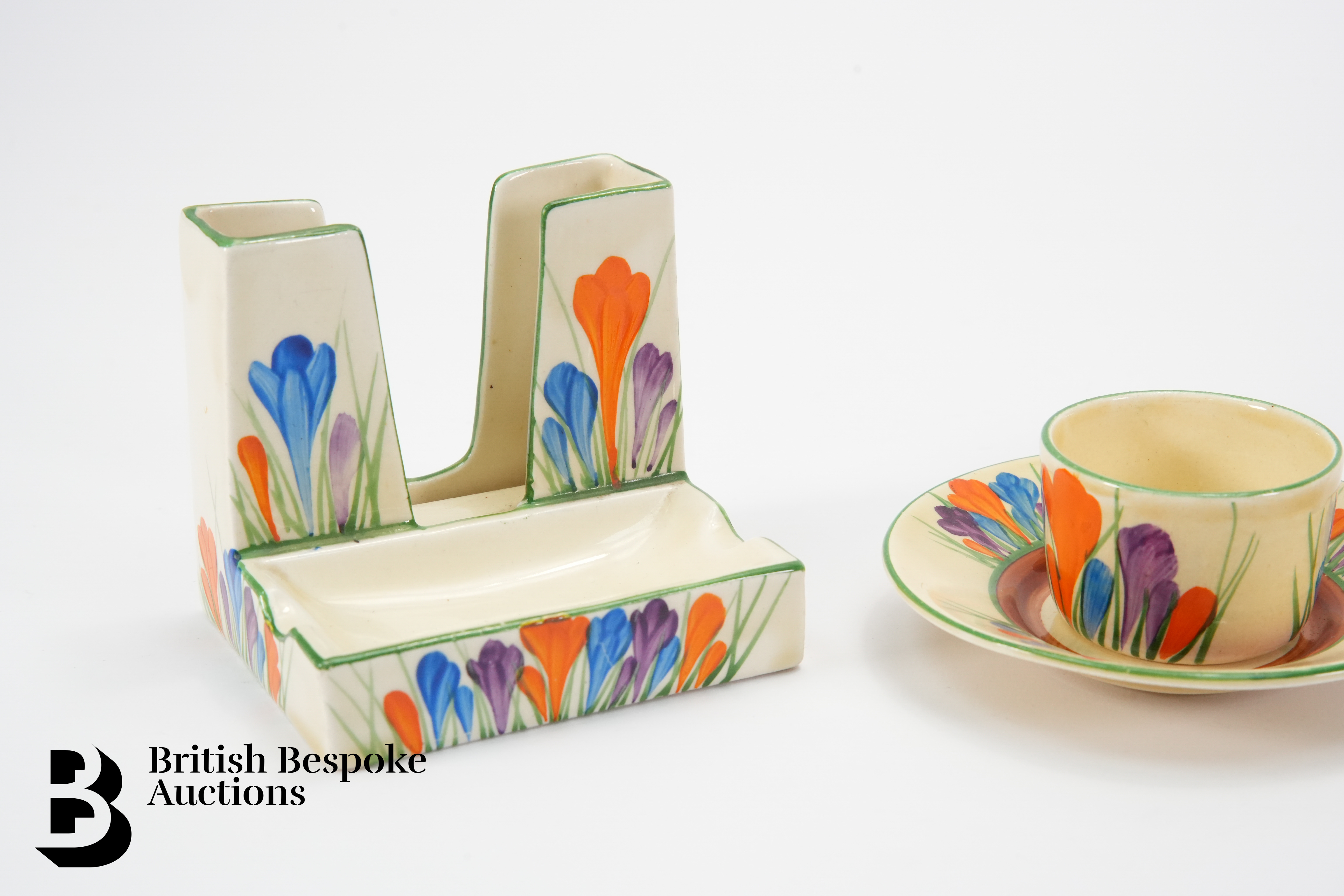 Clarice Cliff Crocus Pottery - Image 6 of 9