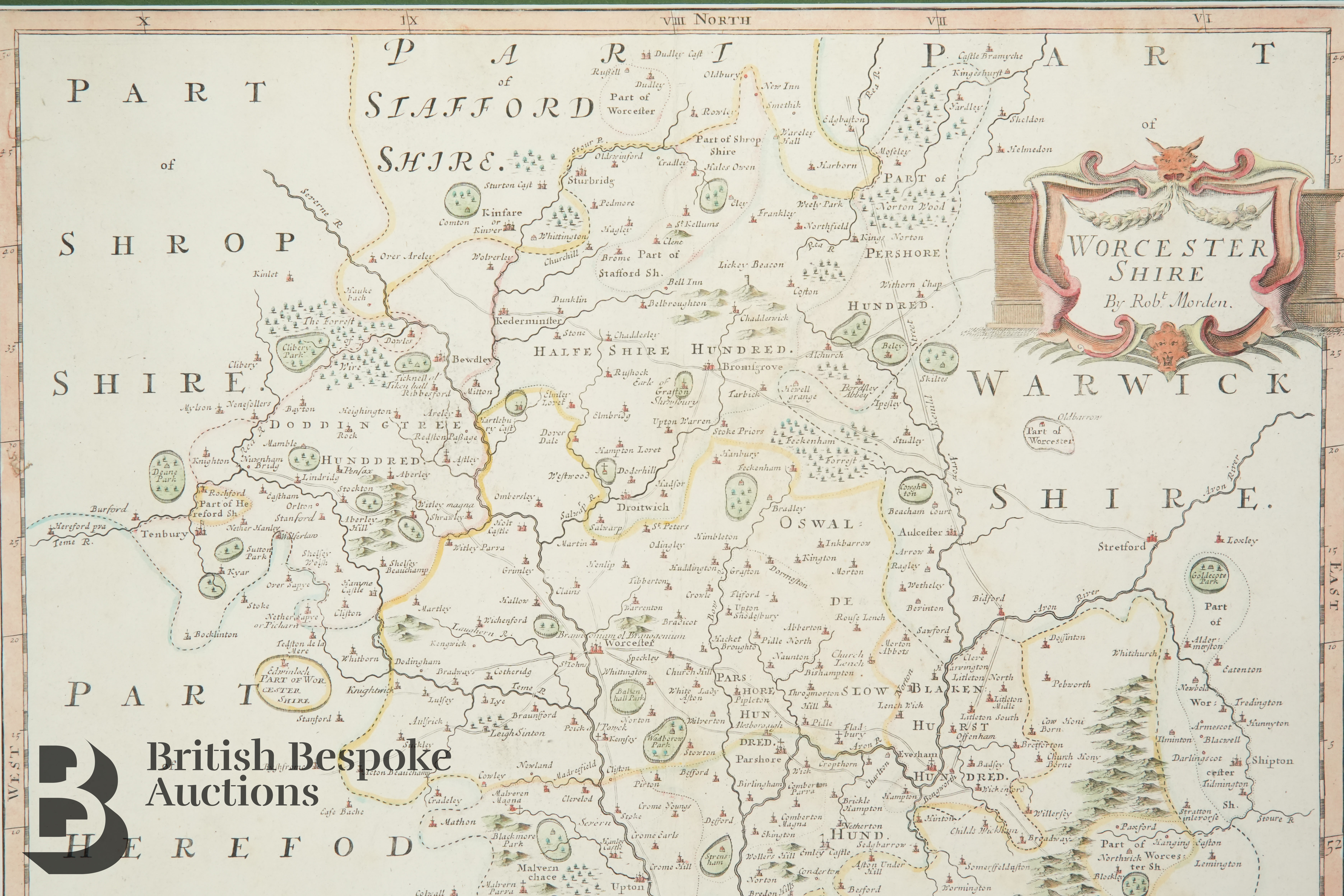 Three Antique Robert Morden Maps - Image 4 of 10