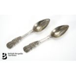 18th Century South American Silver Spoons