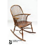 Windsor Style Fireside Rocking Chair