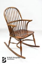 Windsor Style Fireside Rocking Chair