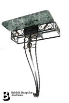 Wrought Iron Console Table