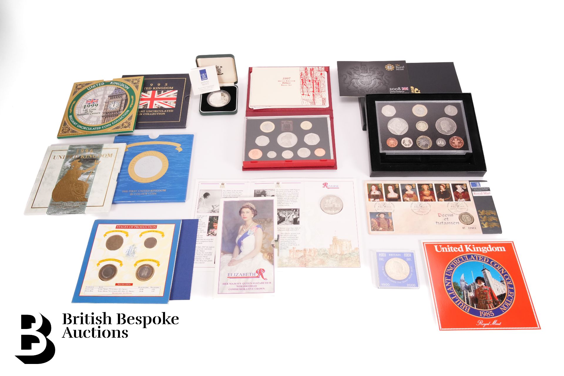 Collection of Mint GB Coins incl. 1994 Royal Mint £2 Trial Piece