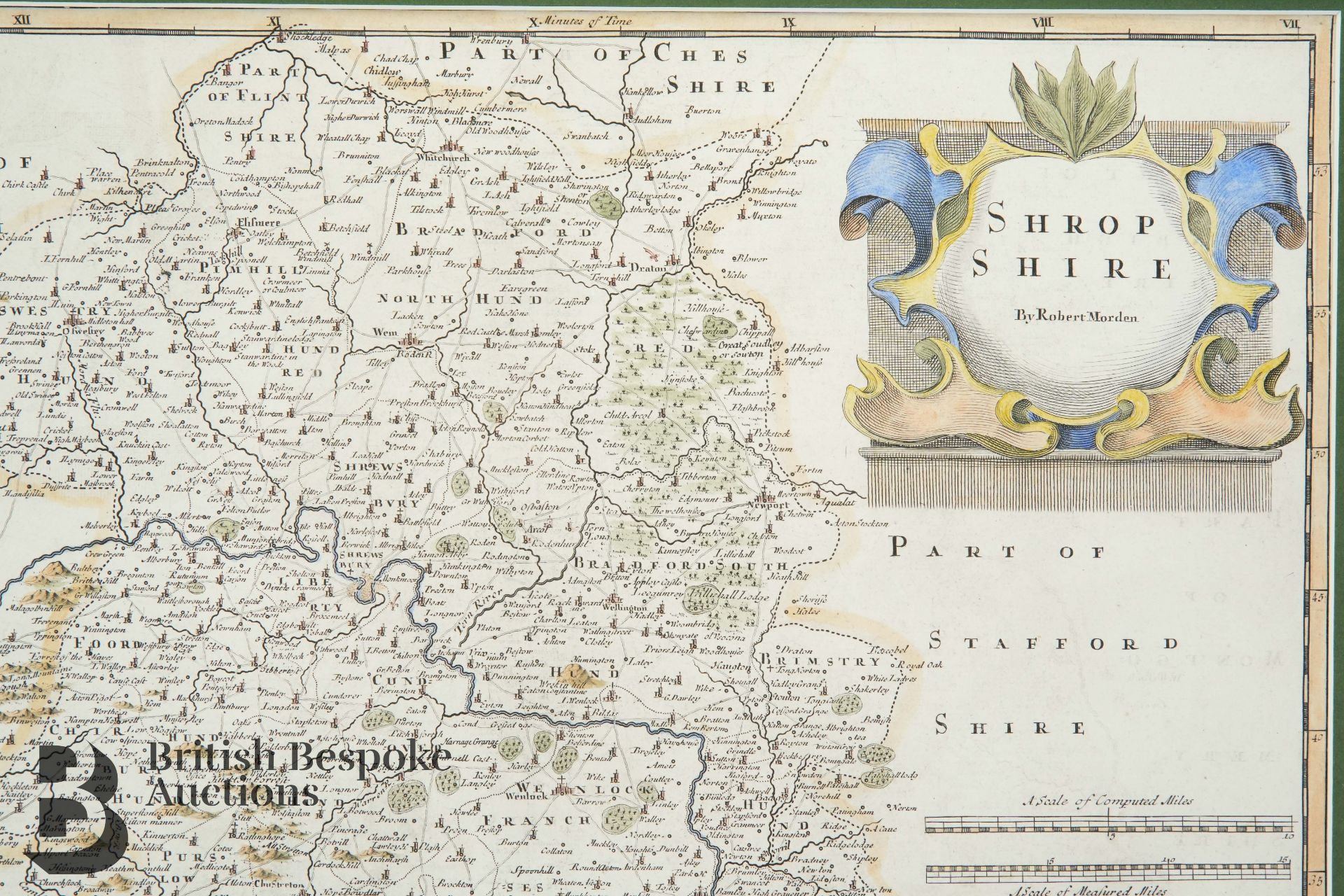 Three Antique Robert Morden Maps - Image 9 of 10