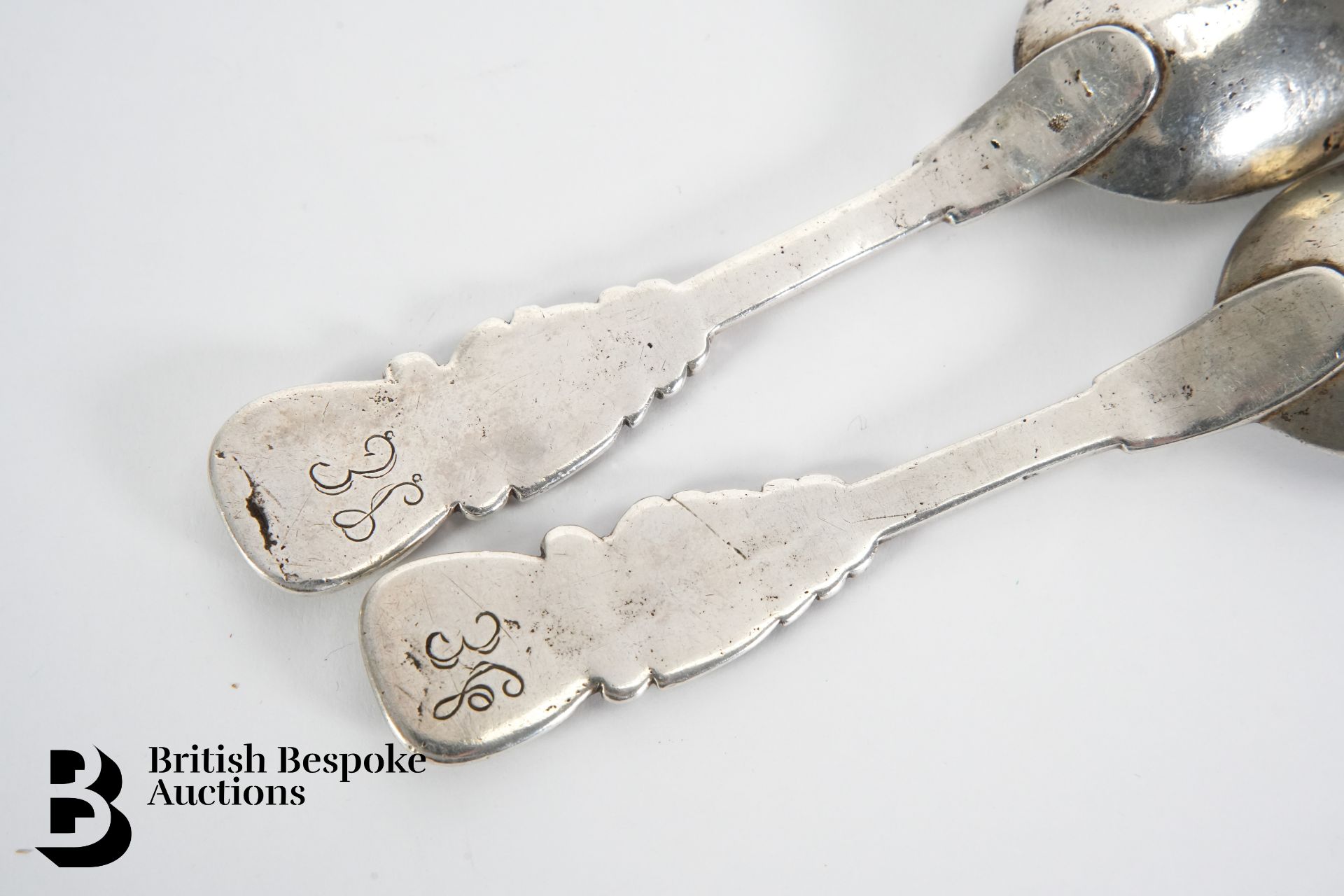 18th Century South American Silver Spoons - Bild 3 aus 3