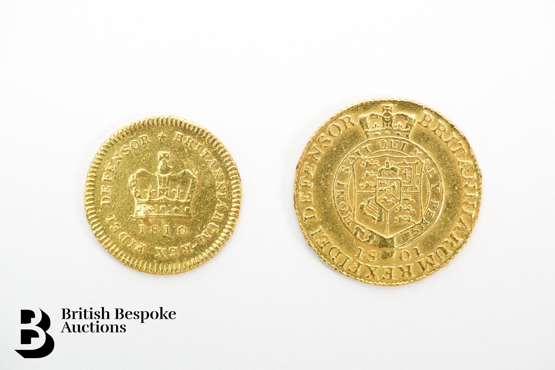 George III Gold Half Guinea - Image 2 of 2