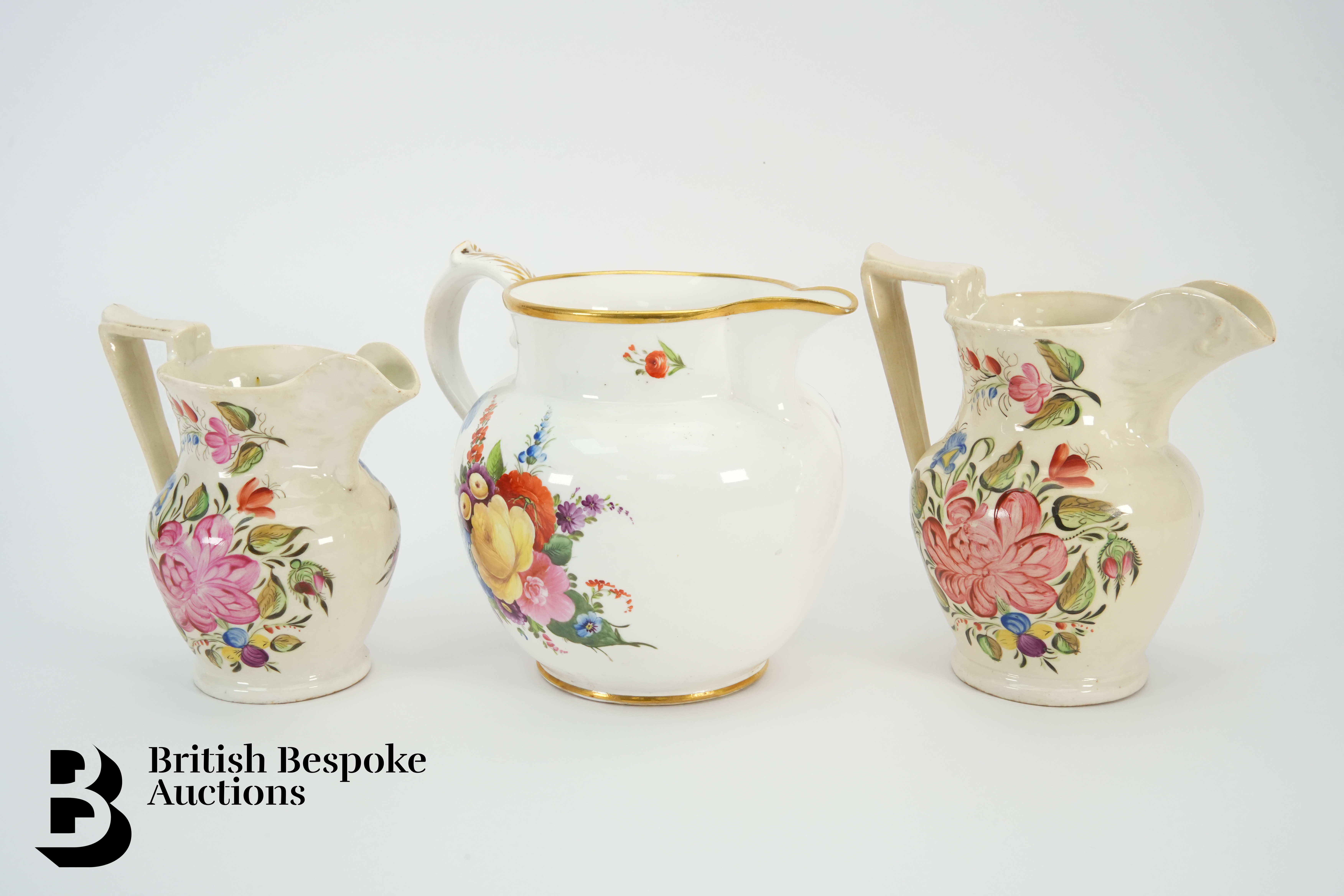 Two Cream Ware Jugs - Image 4 of 4