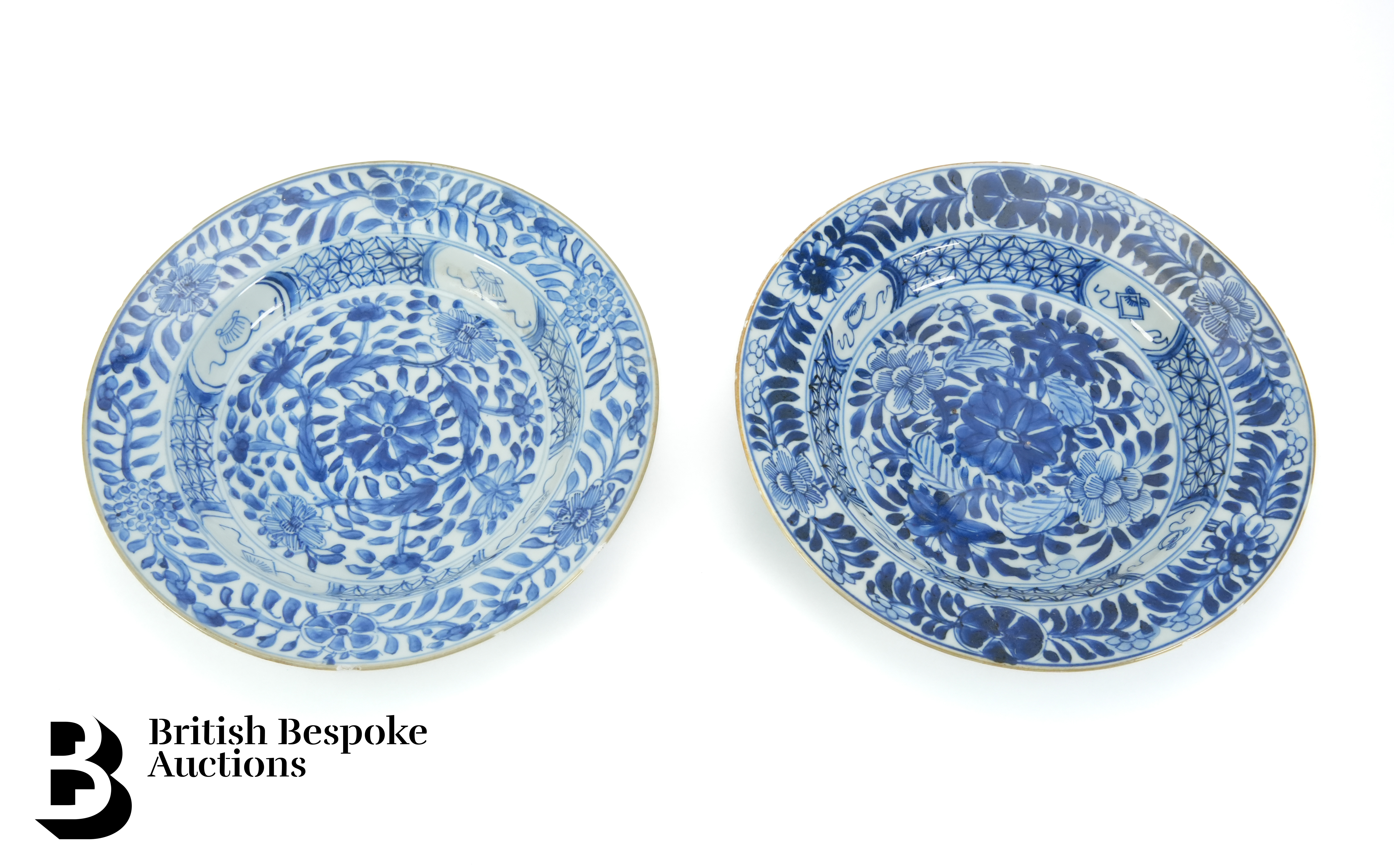 Blue and White Plates
