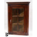 Mahogany Corner Cabinet