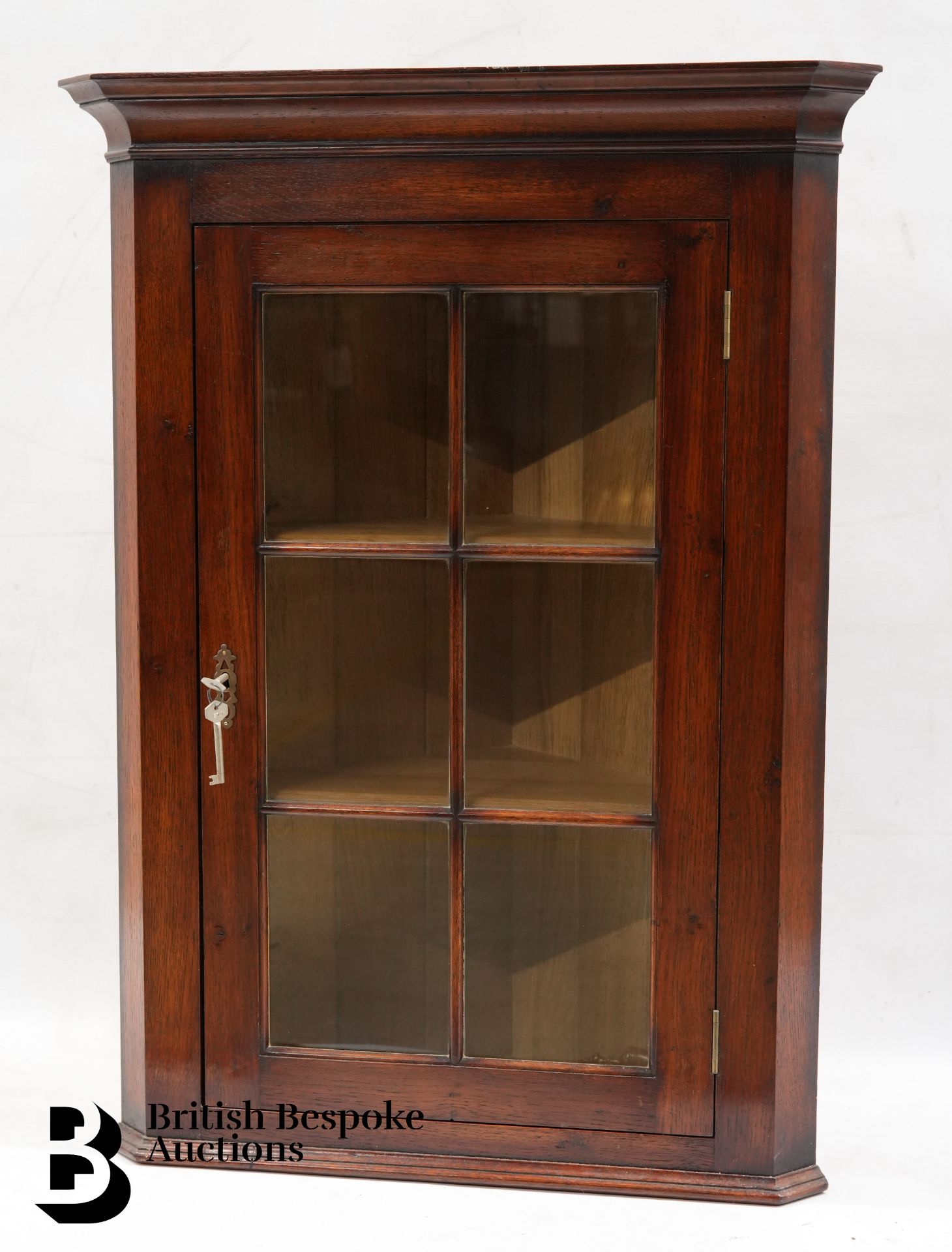 Mahogany Corner Cabinet