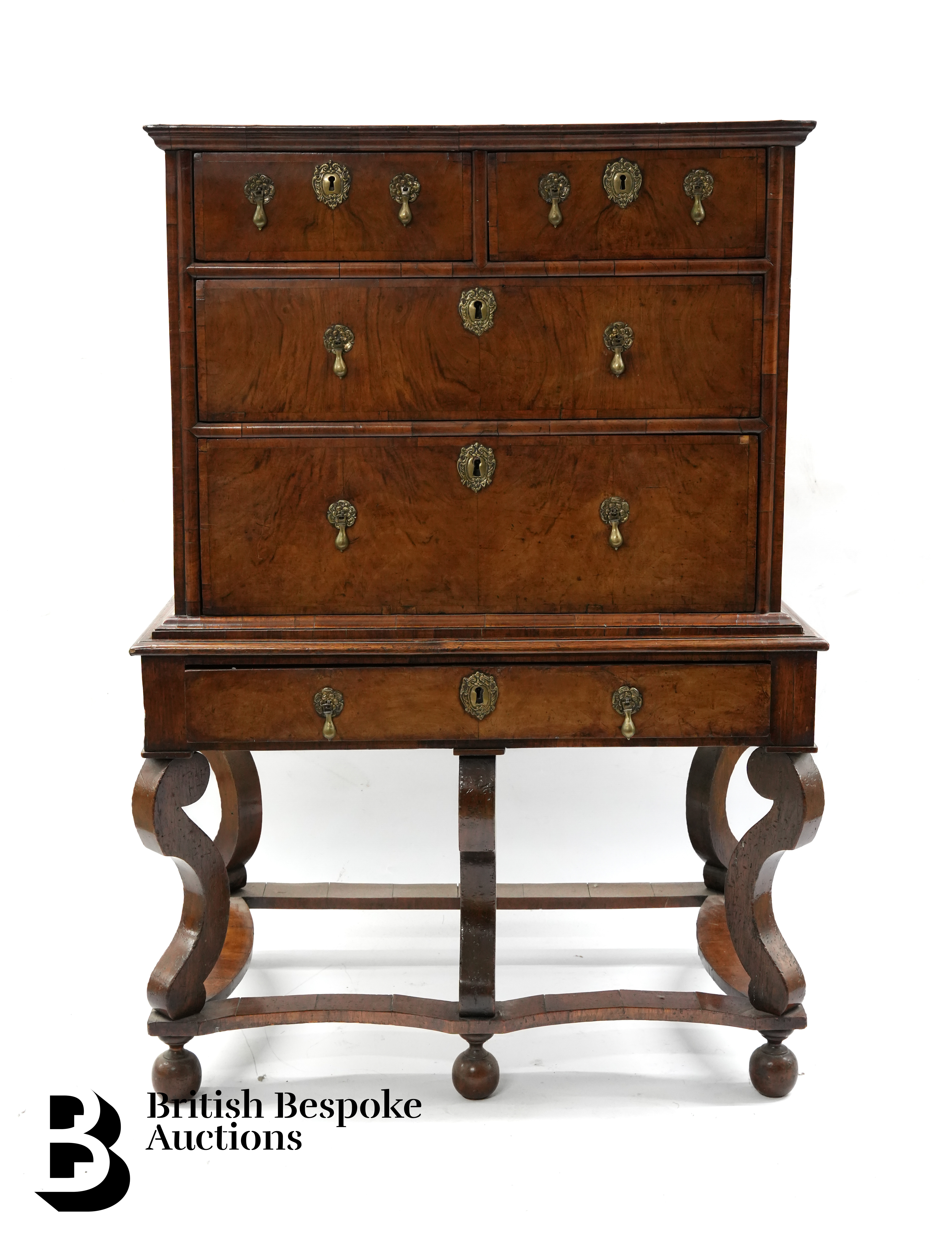 William & Mary Chest on Stand