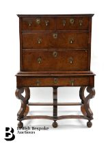 William & Mary Chest on Stand