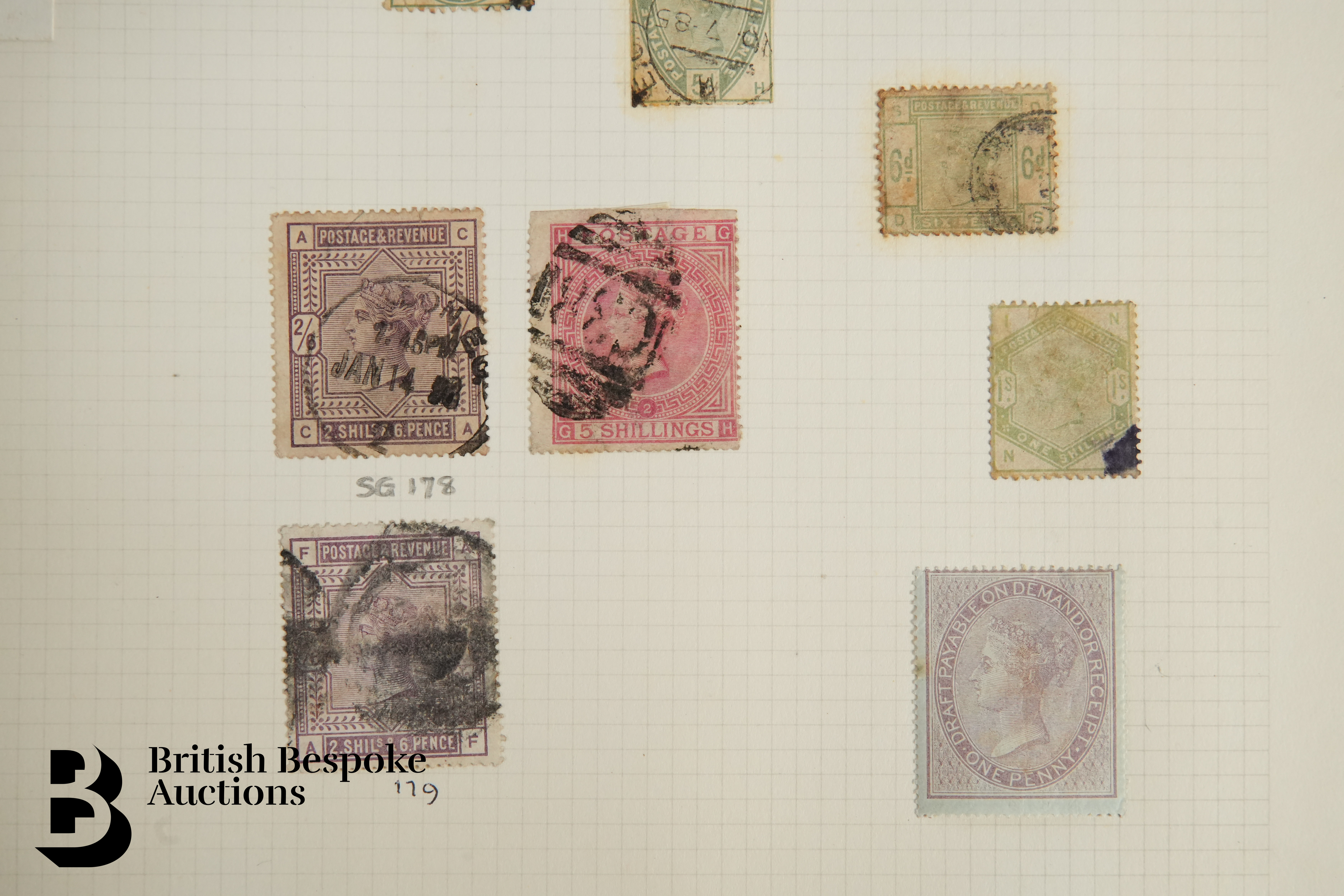 Two Albums of GB pre 1971 Stamps incl. Early High Values - Image 6 of 10