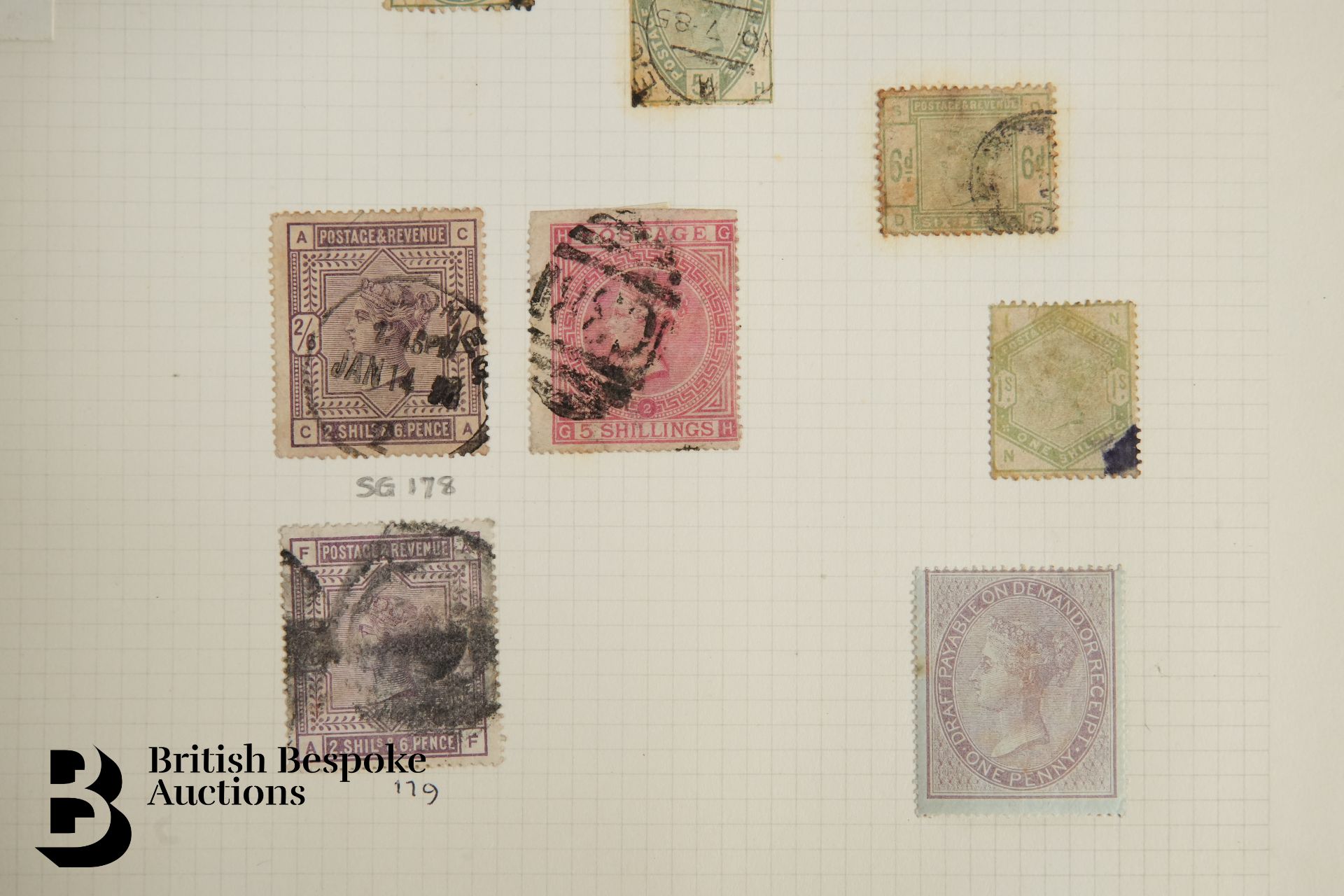 Two Albums of GB pre 1971 Stamps incl. Early High Values - Image 6 of 10