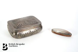 Victorian Silver Box