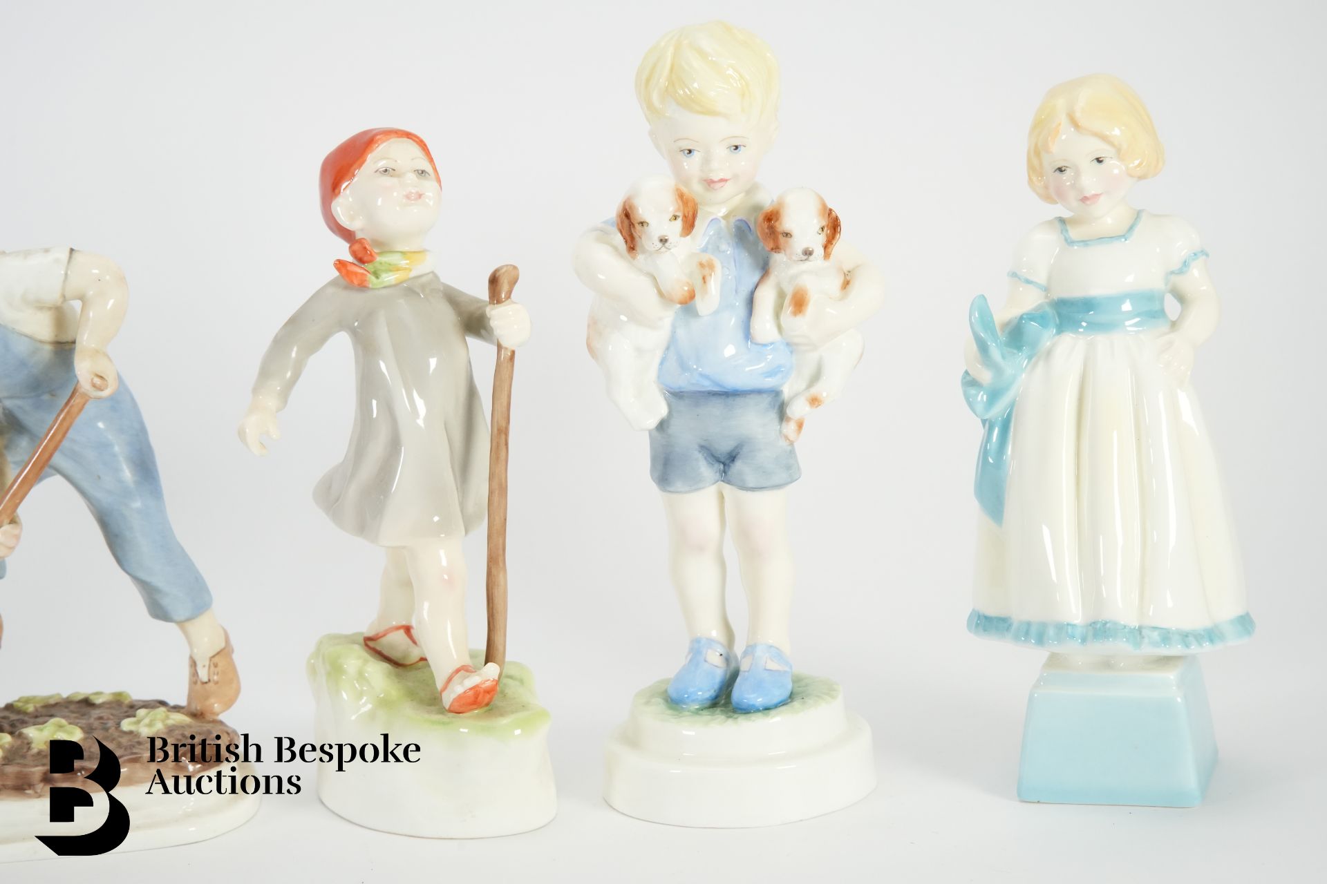 Royal Worcester Week Day Figurines - Bild 3 aus 5