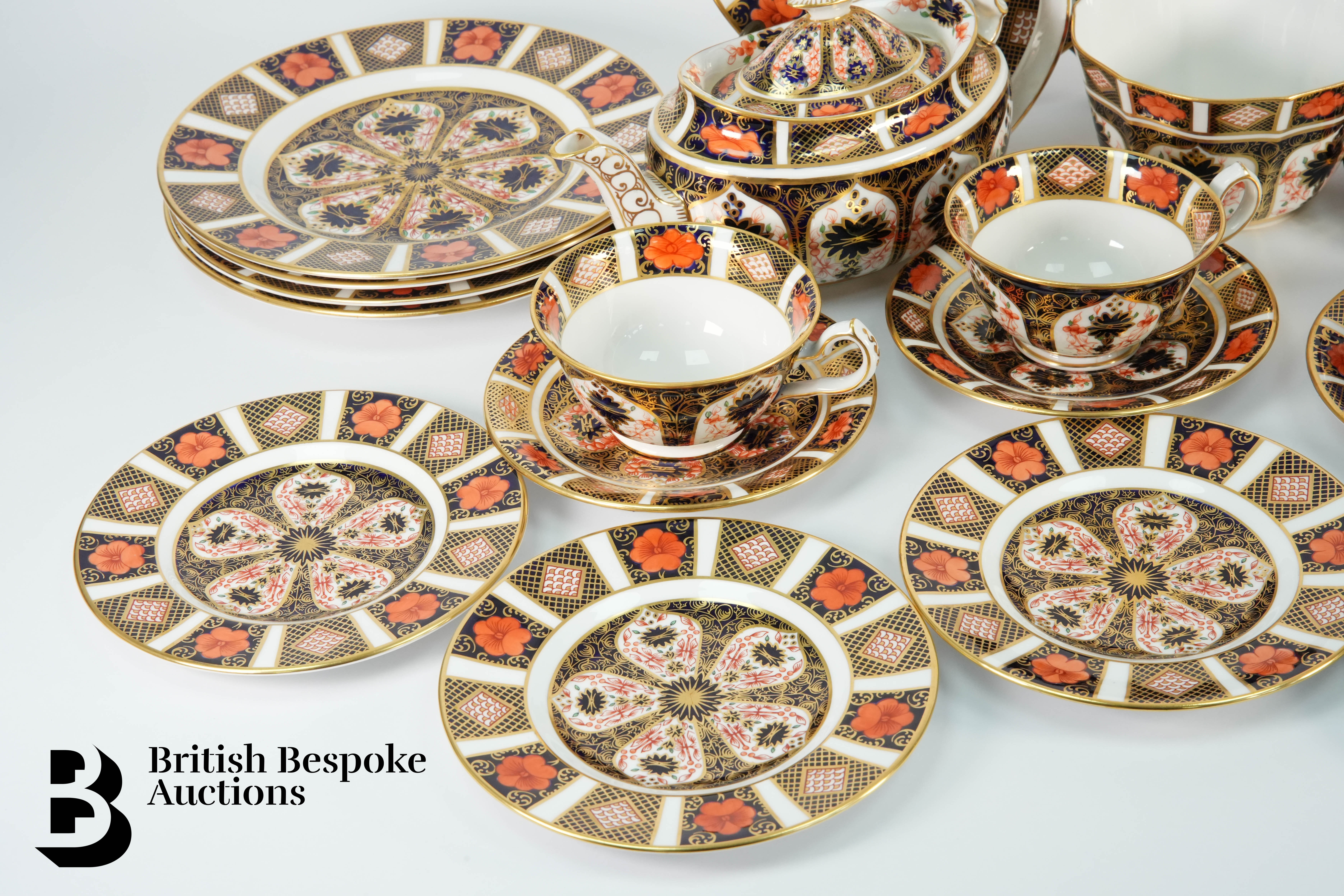 Crown Derby Imari Tea Set - Bild 4 aus 7