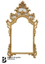 20th Century Gilt Mirror