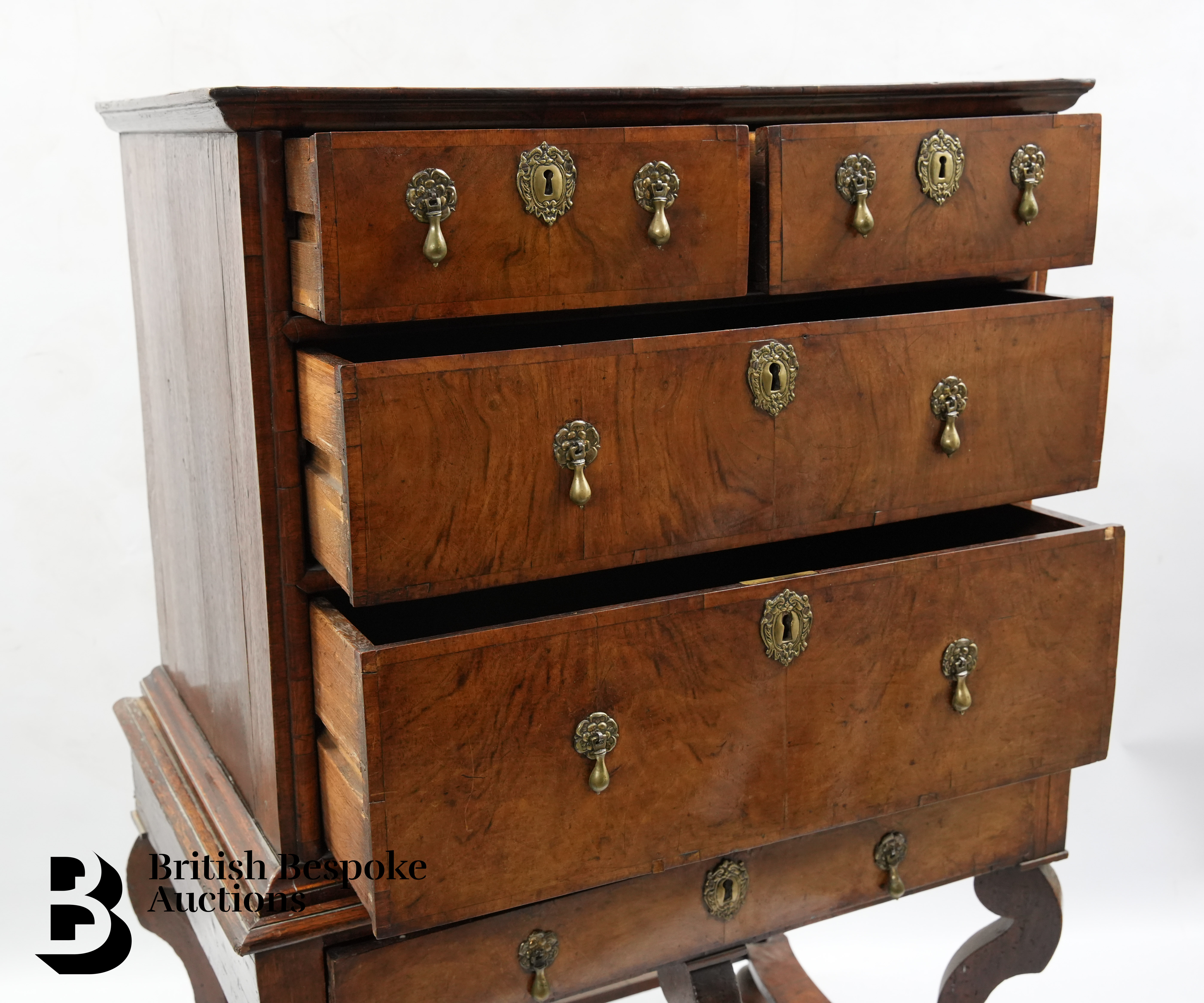 William & Mary Chest on Stand - Image 6 of 13