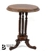 Burr Walnut Occasional Table