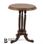 Burr Walnut Occasional Table