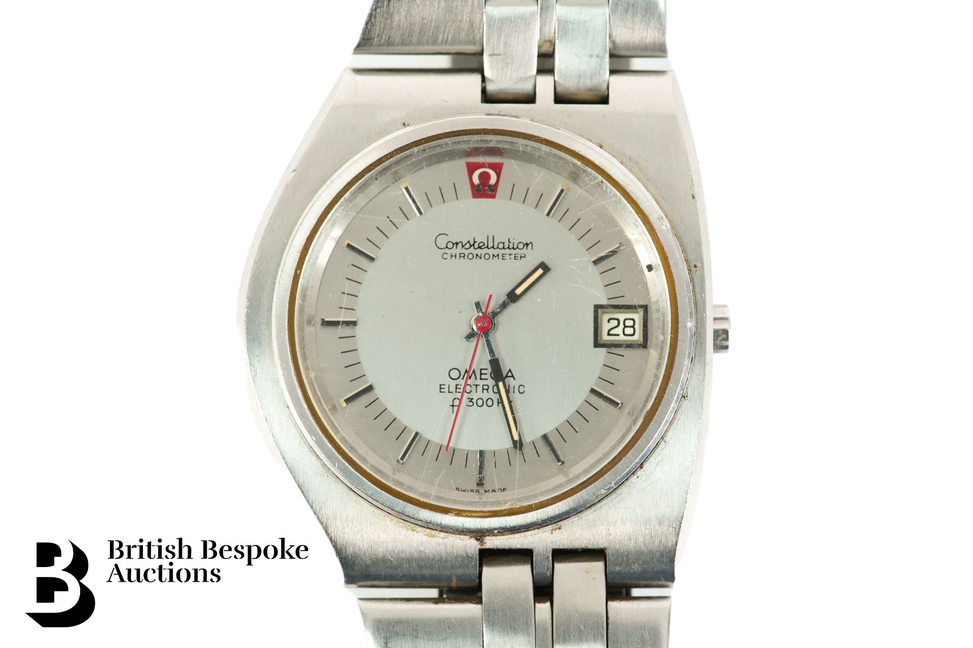 Gentleman's Omega Stainless Constellation Wrist Watch