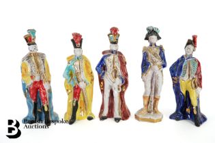 Five Italian Ceramic Figurines