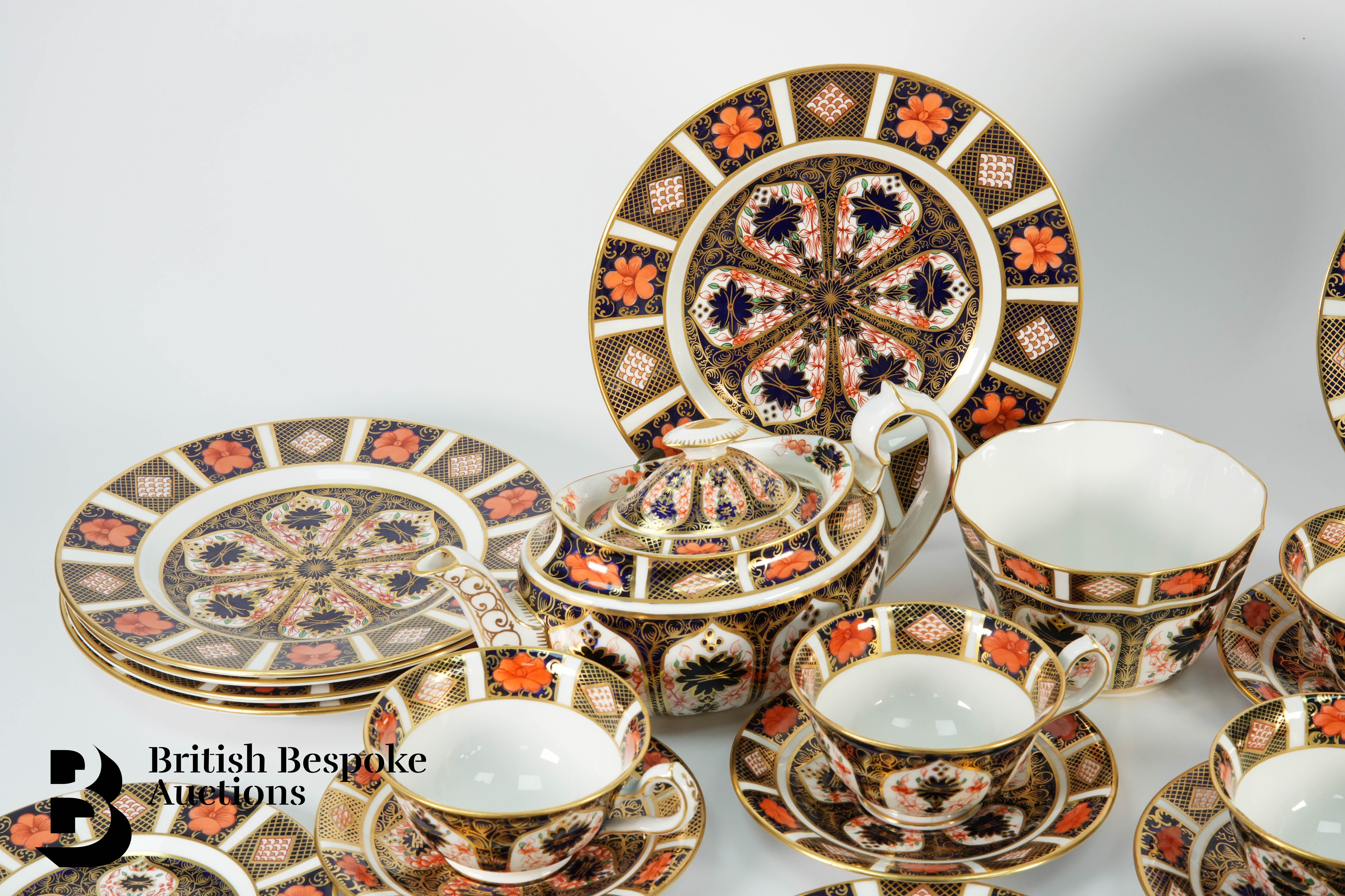 Crown Derby Imari Tea Set - Bild 3 aus 7