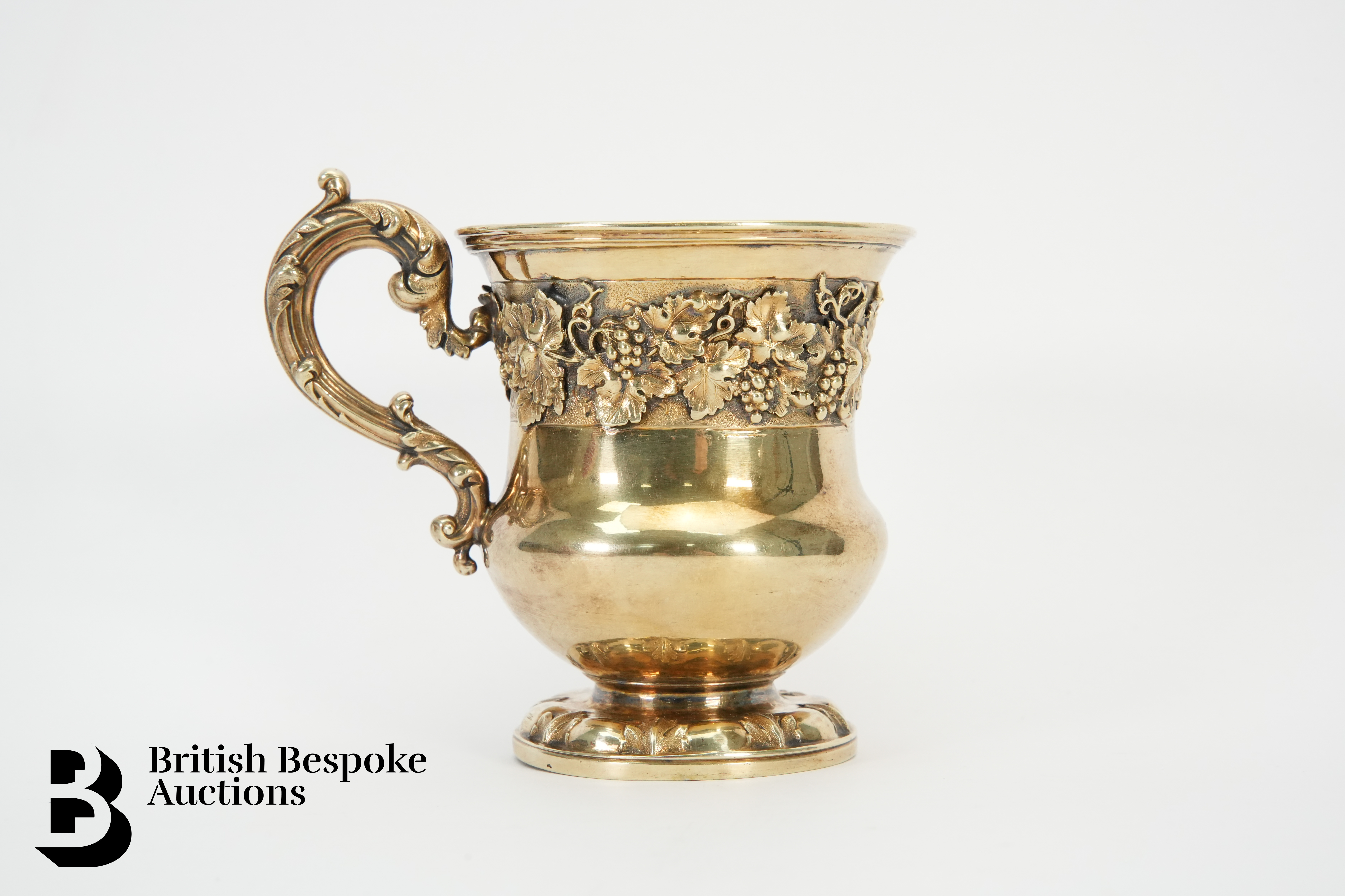 William IV Silver Gilt Christening Mug - Image 3 of 5